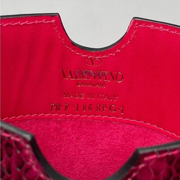 Valentino Garavani Snake Embossed Leather iPad Mini Case - Picture 7 of 7